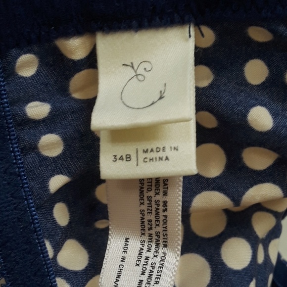 Anthropologie Eloise Polka Dot Longline Bustier - Picture 6 of 8